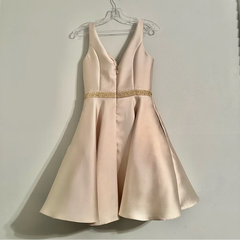 Johnny RN# 146693 Special Occasion Midi A-Line dress. Size Small. - Picture 3 of 10